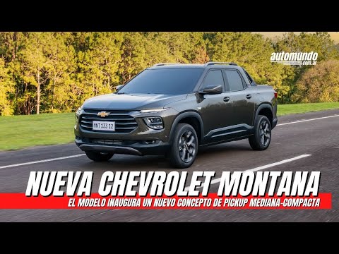 Chevrolet Montana 2023: pronto en Argentina