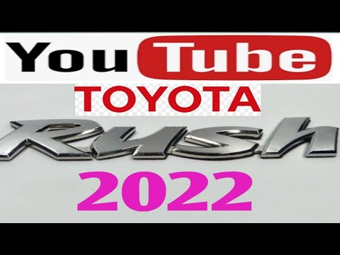 2022 Toyota Rush |Review |Toyota New Car 2022.