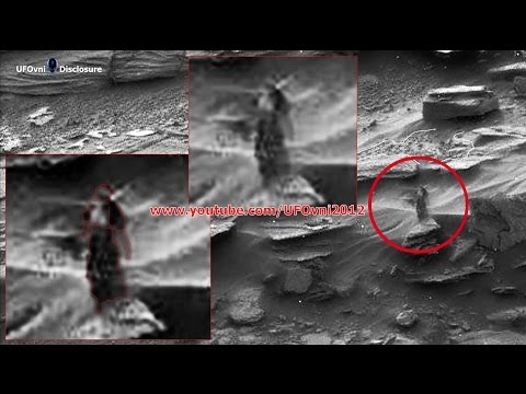 A Strange Woman Walking On Mars