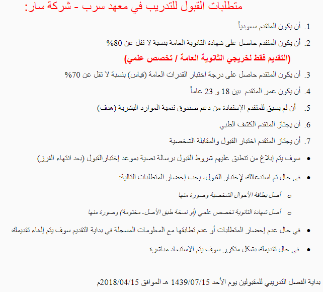 المعهد السعودي التقني للخطوط الحديدية 14.0.0