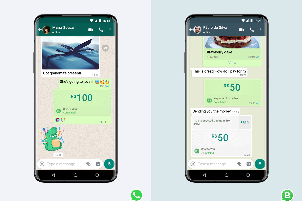 إطلاق خدمة دفع الأموال وتحويلها عن طريق WhatsApp رسمياً في البرازيل