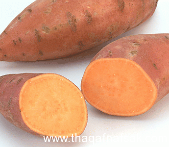 البطاطا الحلوة وفوائدها  وطريقة سهلة لتحضيرها في ثواني معدودة