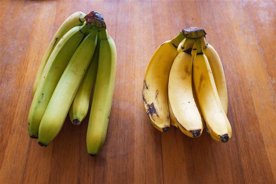 فوائد الموز الناضج وغير الناضج للصحة
