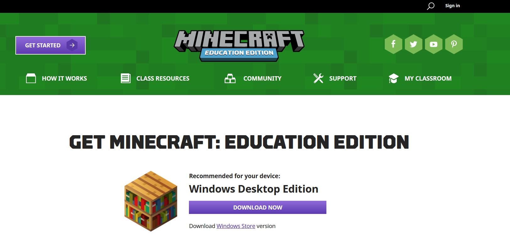كرافت التعليميه ماين ‎Minecraft: Education