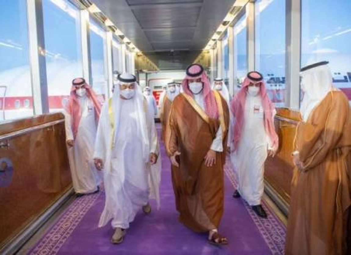 السعودية تختار البنفسجي لوناً لسجاد مراسم استقبال ضيوفها وزائريها