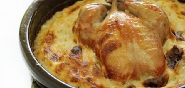 طريقة عمل الأرز المعمر بالدجاج