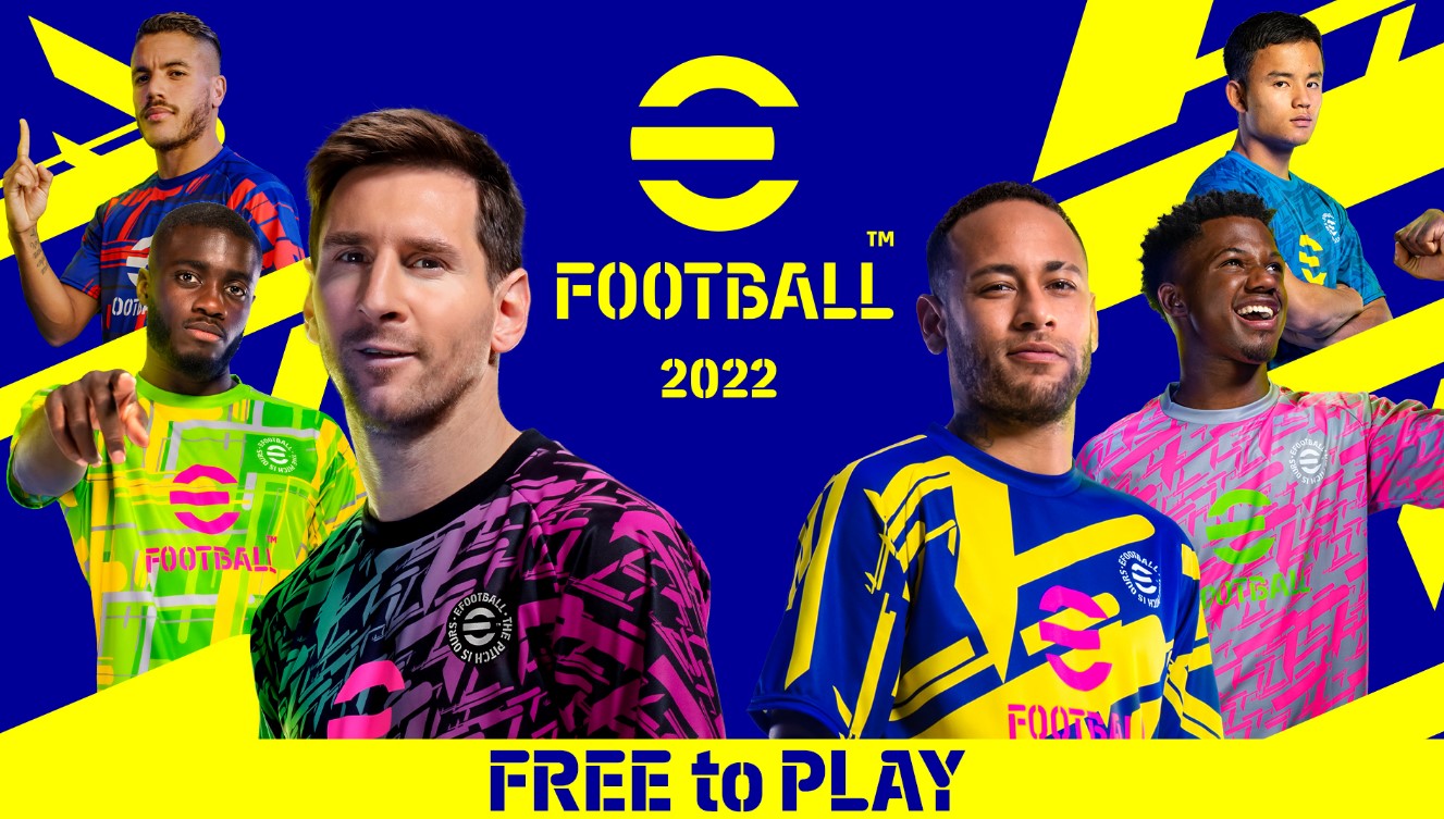 لعبة eFootball PES 2022 للكمبيوتر والأندرويد إصدار إي فوتبول بيس الجديد