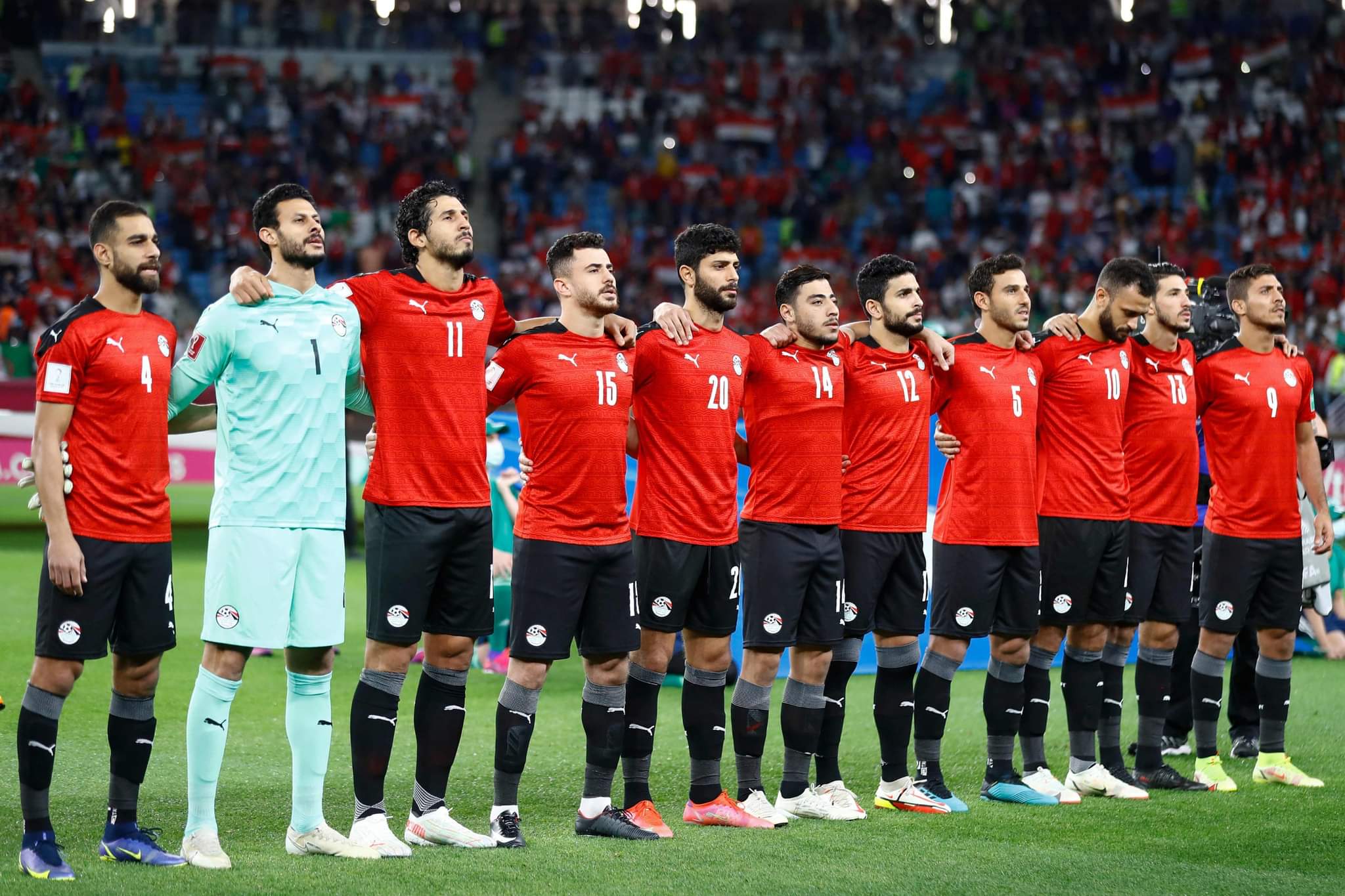ملخص نتيجة مبارة الاردن ومصر اليوم كأس العرب 