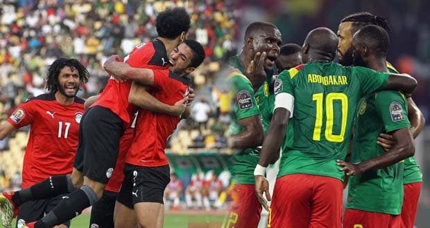 القنوات الناقلة لمباراة مصر والكاميرون في نصف نهائي كأس أمم إفريقيا