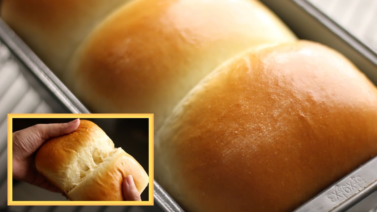 خبز الحليب الياباني أشهي وألذ خبز بمكونات بسيطة