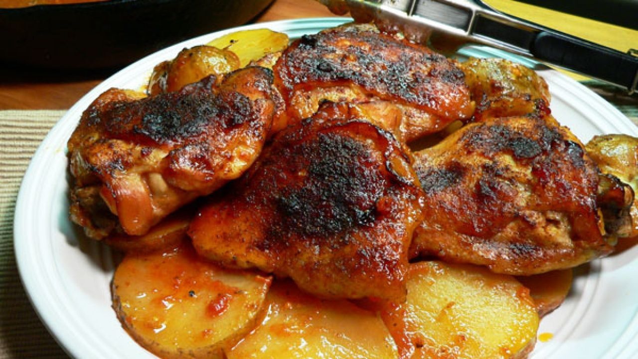 صينية الدجاج بالبطاطس