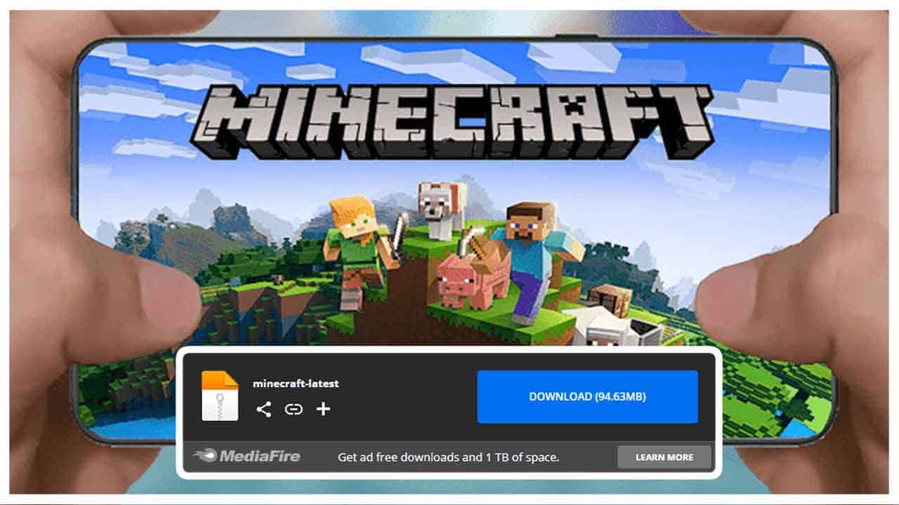 رابط تشغيل لعبة ماين كرافت الأصلية Minecraft 2022 على أجهزة الأندرويد والكمبيوتر في 3 دقائق