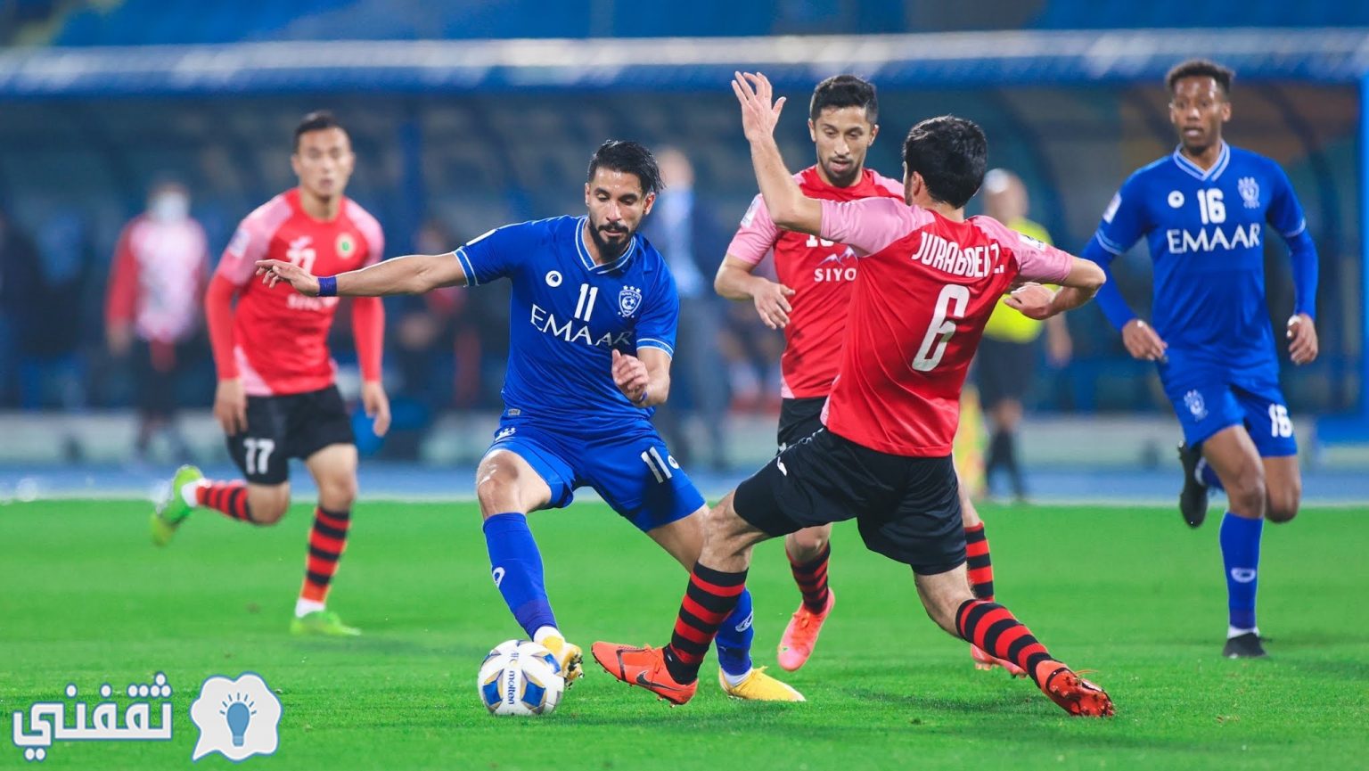 ملخص و نتيجة مباراة الهلال واستقلال دوشنبه دوري أبطال آسيا الزعيم إلى