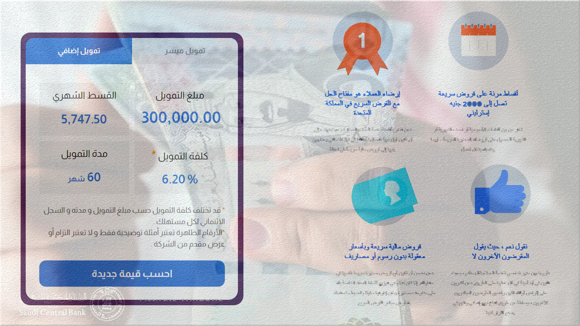 استثمر نفسك تمويل شخصي سريع 300000 ريال بدون كفيل 