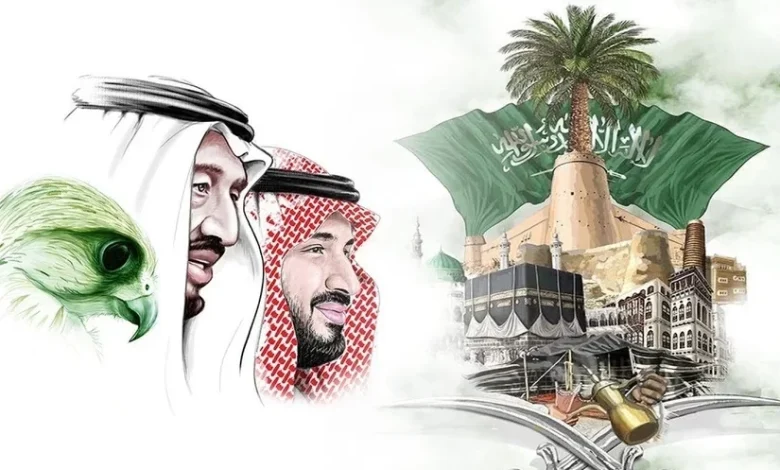 اليوم الوطني السعودي تهنئة