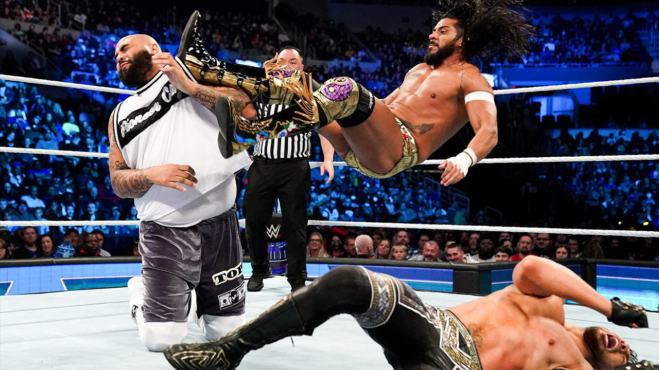 عرض كروان جول بموسم الرياض wwe