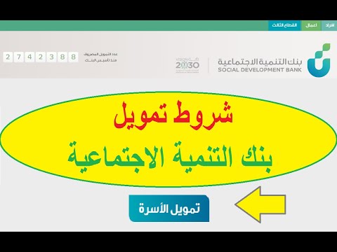 قرض الأسرة 60,000 ريال شروط بنك التسليف