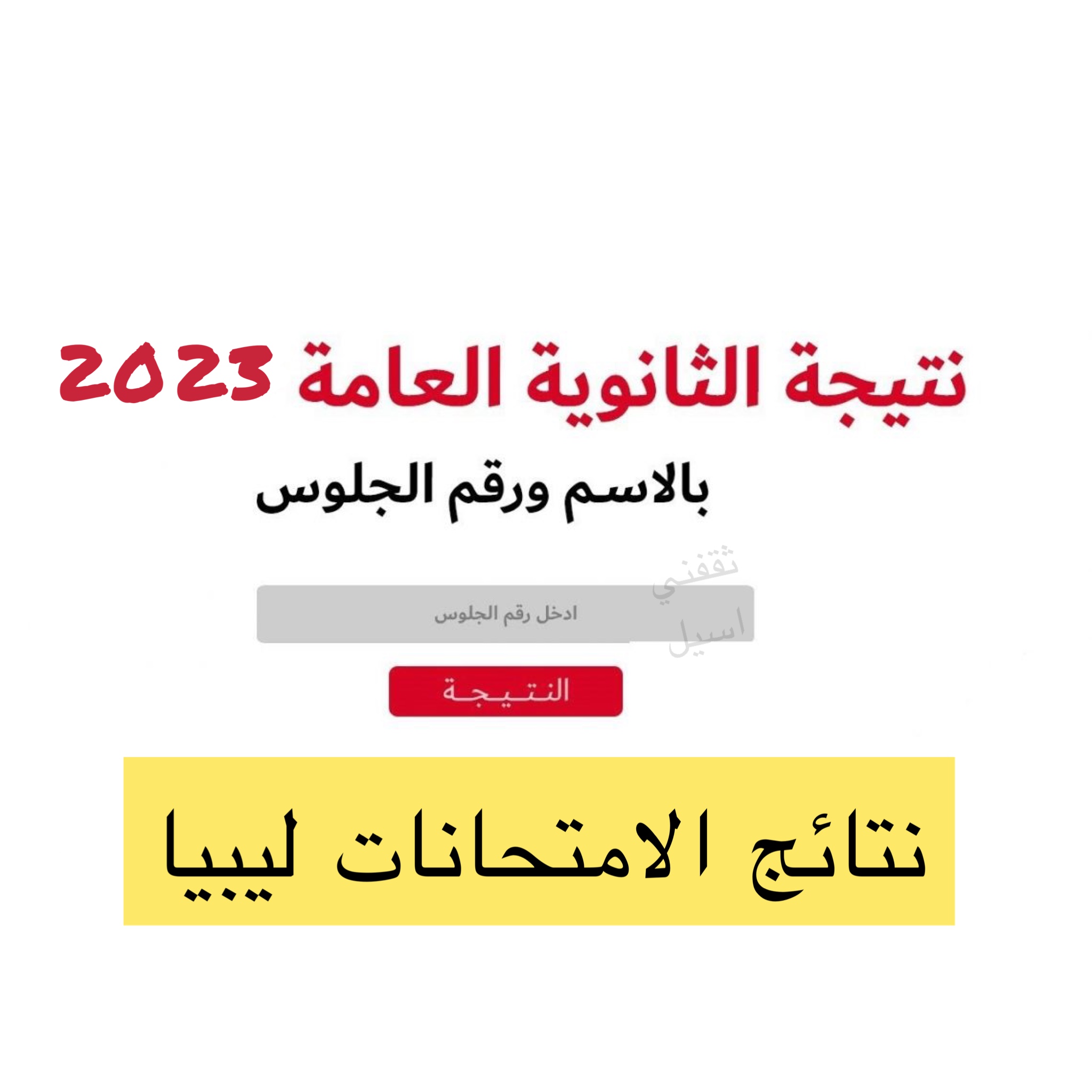 نتيجة الثانوية العامة ليبيا 2023 برقم الجلوس علمي وأدبي وديني عبر وزارة التربية والتعليم الرسمي moe.gov.ly