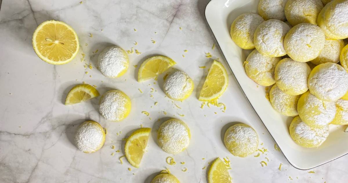 طريقة عمل بسكويت الليمون المنعش بمكونات بسيطة من مطبخك بيدوب في الفم