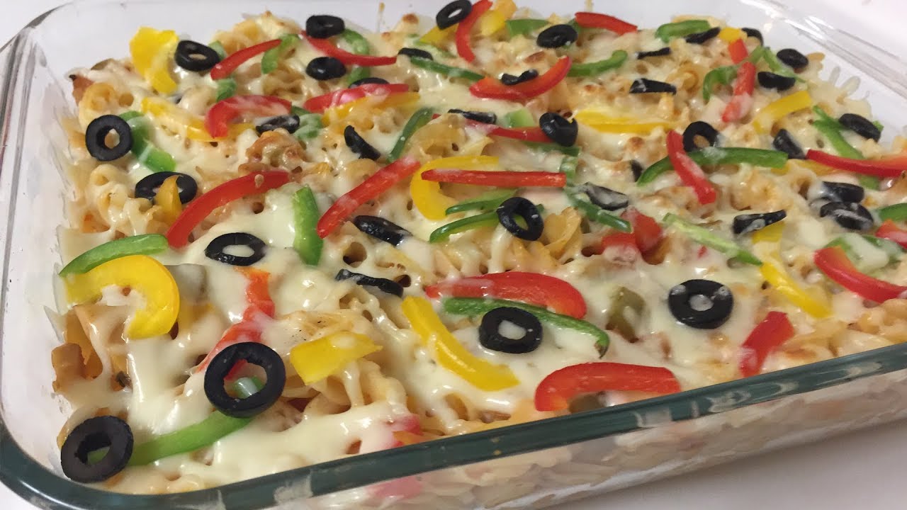 طريقة عمل مكرونة البيتزا أجدد الأطباق الشهية لإسعاد أطفالك بمكونات بسيطة وسهلة