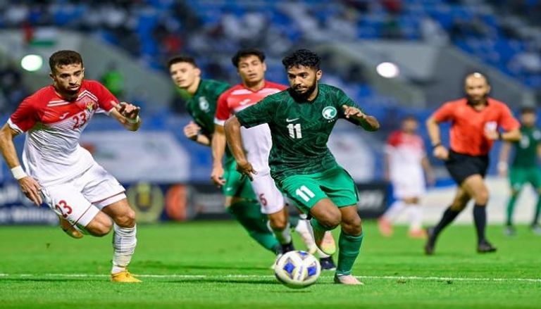 موعد مباراة السعودية والأردن في تصفيات كأس العالم 2026 والقنوات الناقلة